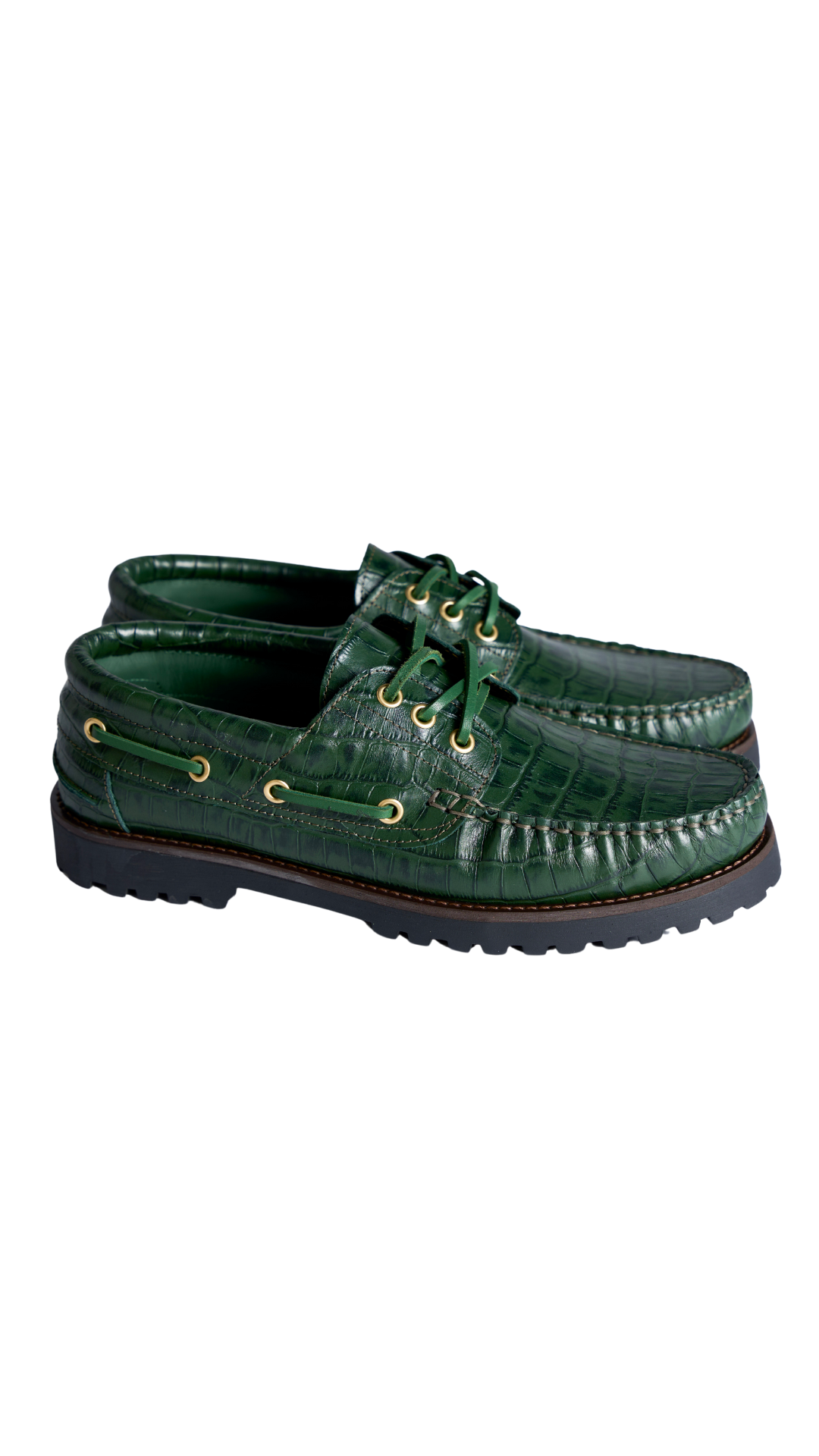 The Deck Shoe Green