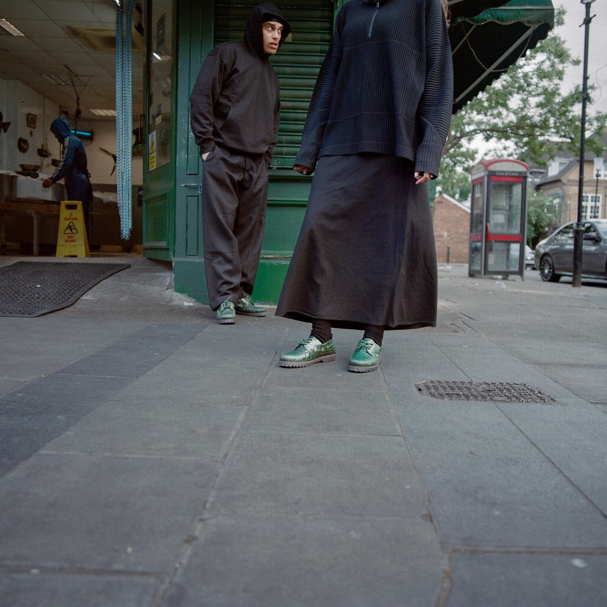 The Deck Shoe Green LUGS