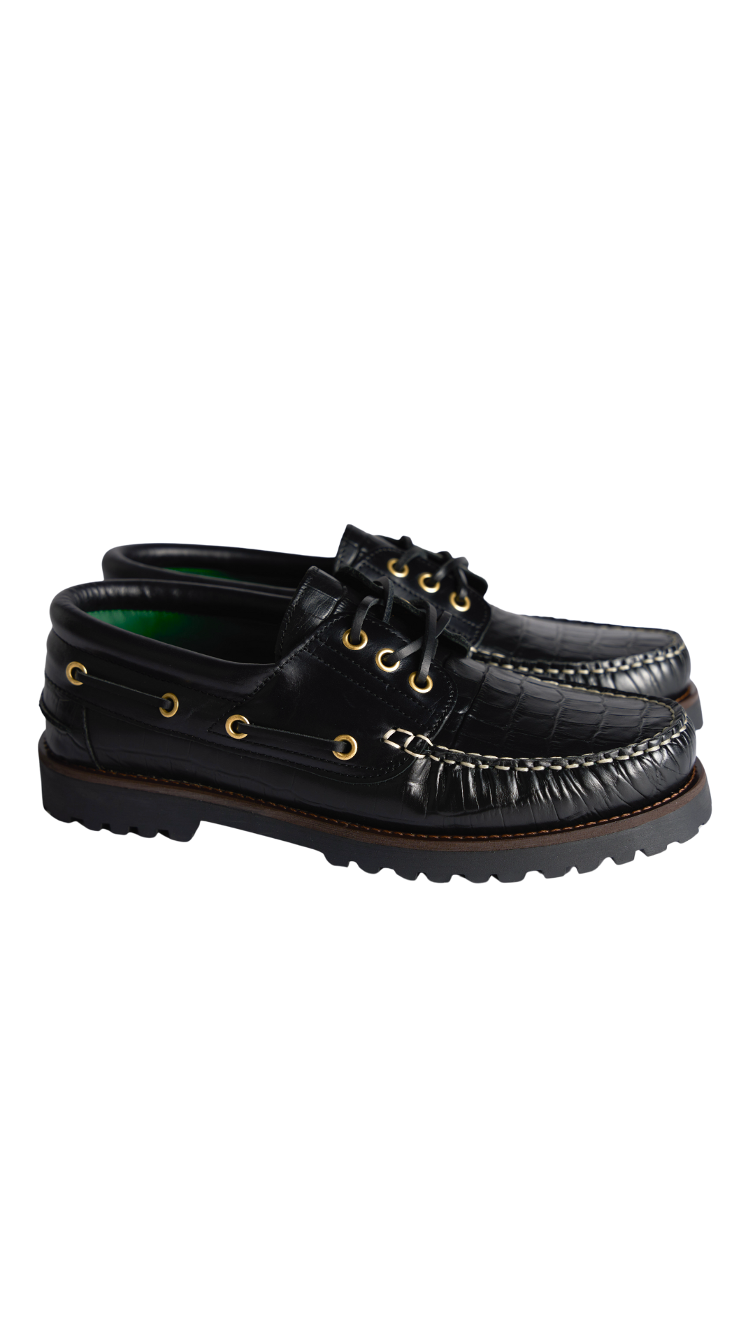 The Deck Shoe Black