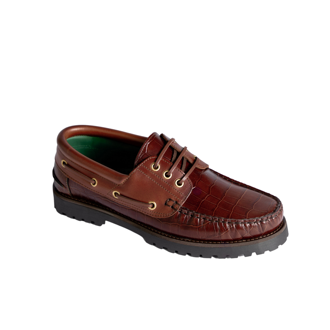 The Deck Shoe Brown LUGS