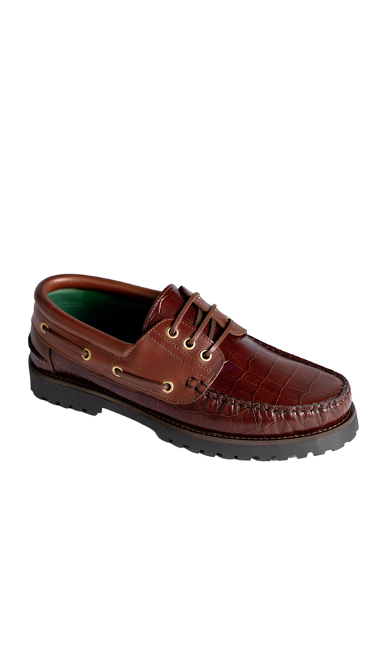 The Deck Shoe Brown