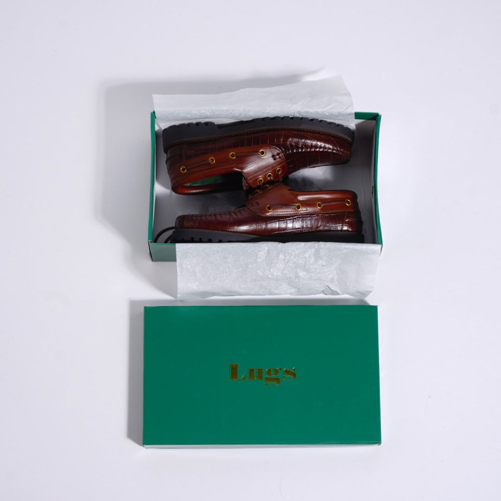 The Deck Shoe Brown LUGS