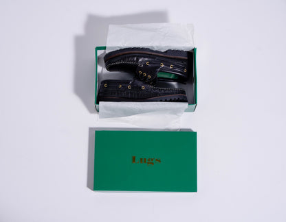 The Deck Shoe Black