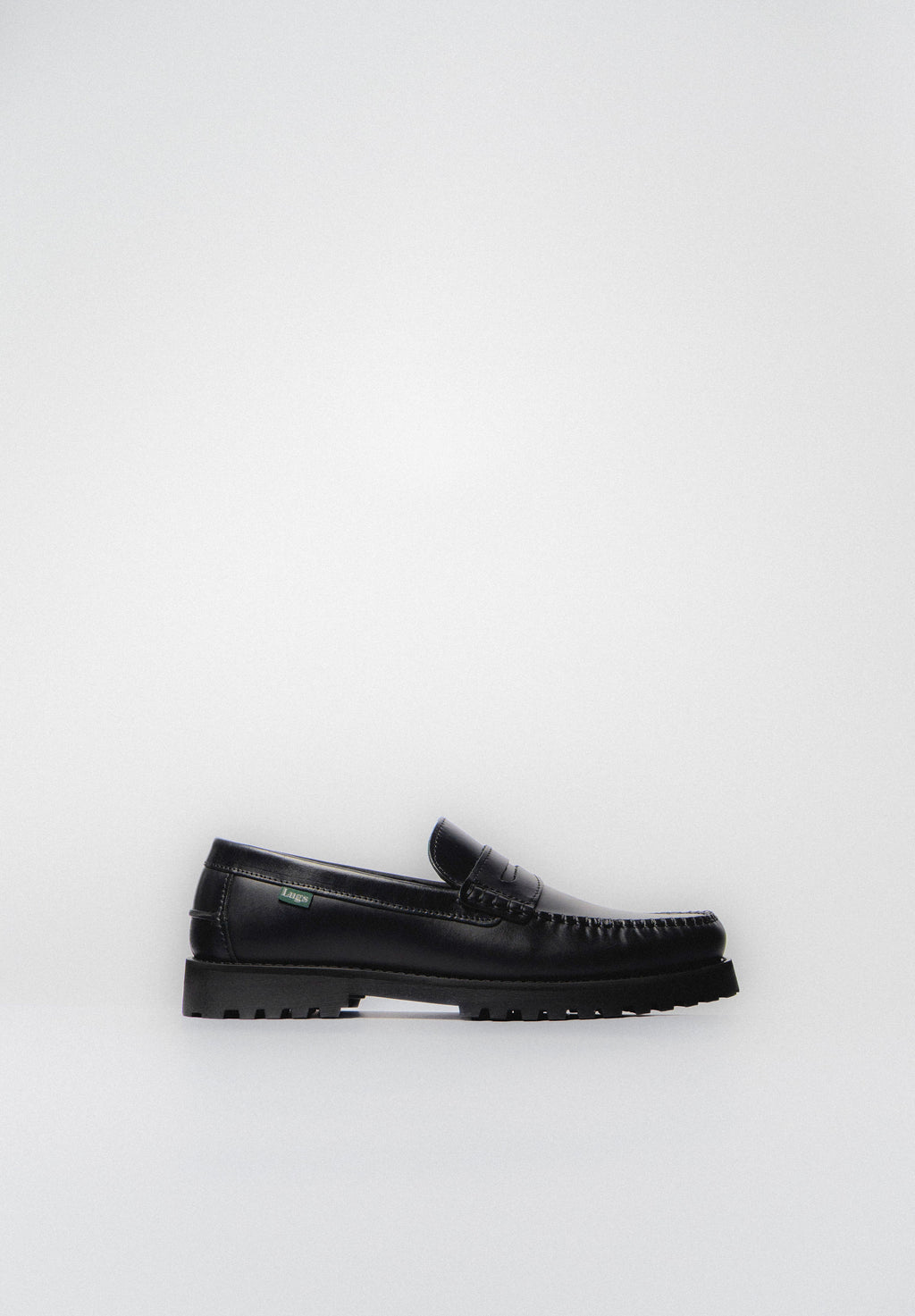 The Bassett, Penny Loafer Black