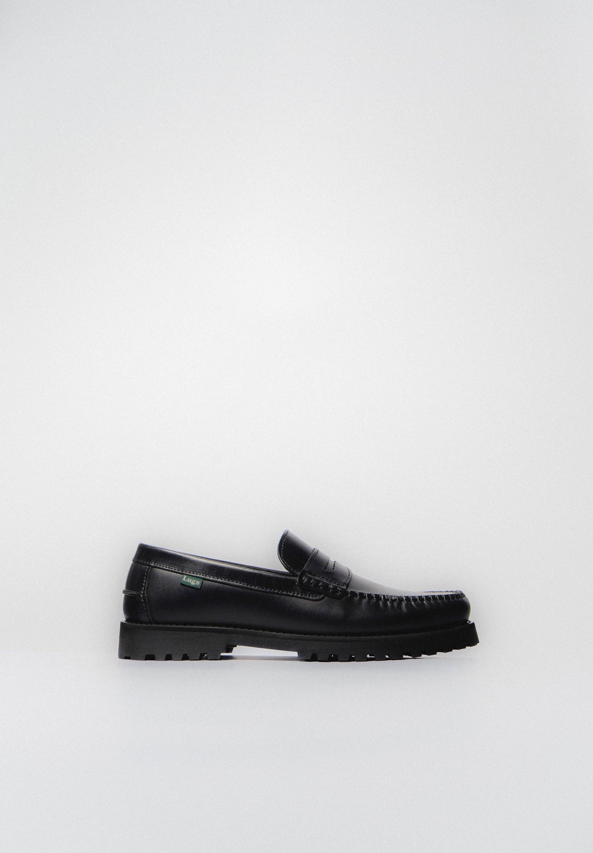 The Bassett, Penny Loafer Black
