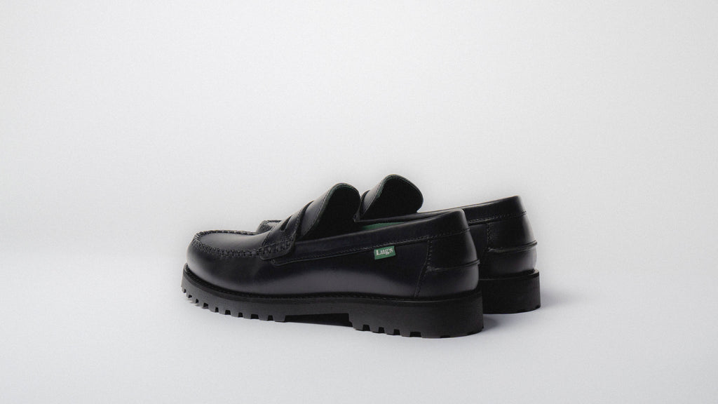 The Bassett, Penny Loafer Black