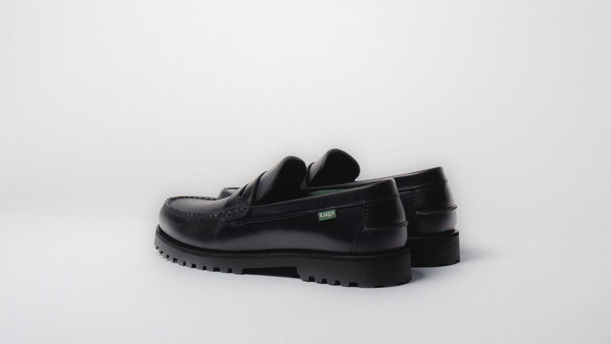The Bassett, Penny Loafer Black