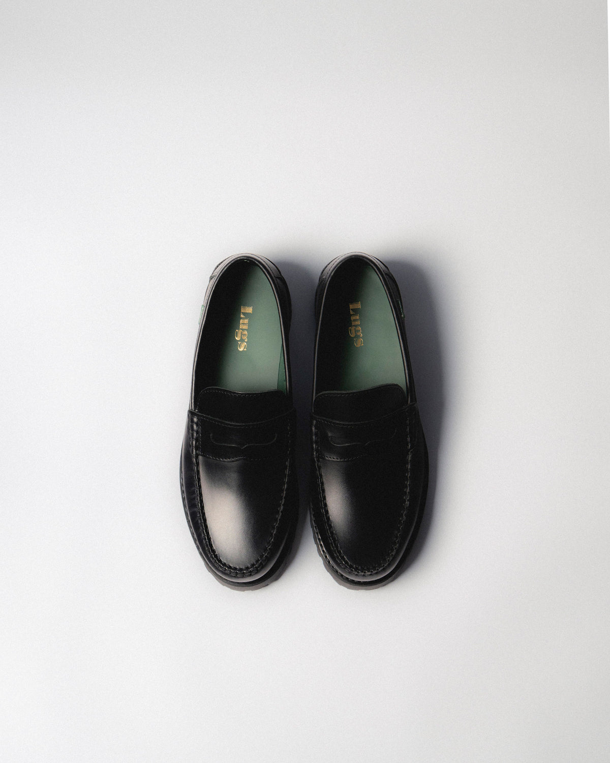 The Bassett, Penny Loafer Black